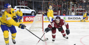 PČ: Latvja - Zviedrija 0:2