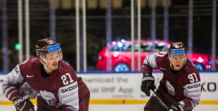 FOTO: Latvija - Kanāda (1:2 pag.)