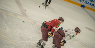 Latvijas hokeja izlase uzsāk nometni pirms OS atlases turnīra