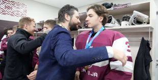 Latvijas 3x3 hokeja izlasei zelta medaļas!