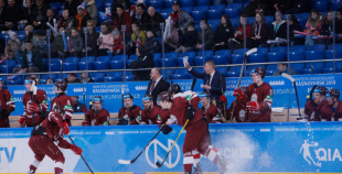 Lieliska otrā trešdaļa Latvijas studentiem sagādā uzvaru pār Šveices izlasi