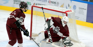 Latvijas izlase sagrauj Itāliju un iekļūst Jaunatnes olimpiādes pusfinālā