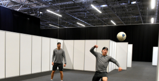 FOTO: Latvijas izlases treniņš (07.05.2018)