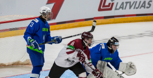 FOTO: Latvija - Slovēnija 2:1