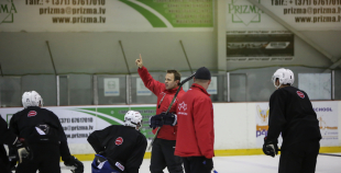 FOTO: U-20 izlases pirmais treniņš pirms novembra turnīra Ventspilī 