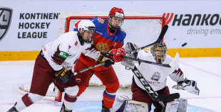 FOTO: Latvija U-18 - Krievija U-18 1:5