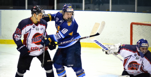 FOTO: HS "Rīga" - HK "Prizma" (3:1)