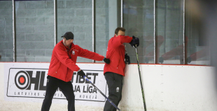 FOTO: U-20 izlases pirmais treniņš pirms novembra turnīra Ventspilī 