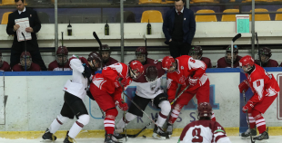 FOTO: Latvija U18 - Dānija U18 