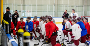 FOTO: Latvijas U-20 valstsvienība turpina gatavoties pasaules čempionātam