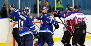 FOTO: HS "Rīga" - "Prizma" 3:2 (pagarinājumā)