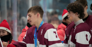 Latvijas 3x3 hokeja izlasei zelta medaļas!