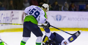 Virslīga: 4. finālspēle: HK Kurbads - HK Mogo 7:4