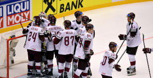 FOTO: Latvija - Koreja (5:0)