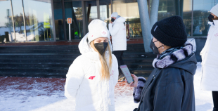 FOTO: Latvijas hokeja izlases dodas uz Pekinas olimpiskajām spēlēm