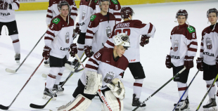 FOTO: Latvija - Ungārija (4:1)