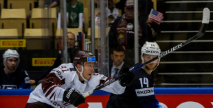 FOTO: Latvija - ASV (2:3 pag.)