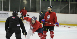 FOTO: U-20 izlases pirmais treniņš pirms novembra turnīra Ventspilī 