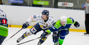 Virslīga: 5. finālspēle: HK Mogo - HK Kurbads 3:4 