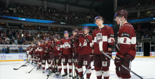 Latvijas izlase pirmajā spēlē atzīst Norvēģijas pārākumu