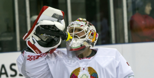 EHC: Latvija - Baltkrievija 1:0