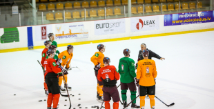 FOTO: Latvijas izlases kandidāti uzsāk otro treniņnometnes nedēļu 