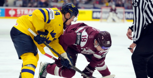 Latvijas izlases atzīst Zviedrijas izlases pārākumu