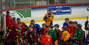 Nosaukts Latvijas nacionālās hokeja izlases sastāvs pēdējām pārbaudes spēlēm ar Šveici