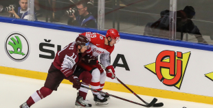 FOTO: Latvija - Dānija (1:0)