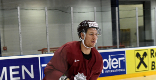 Latvijas hokeja izlases treniņš 07.05.2017.