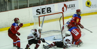 Polca četri punkti kaldina Latvijas U-17 izlases uzvaru pār Krievijas valstsvienību