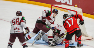 Pēdējā pārbaudes spēlē Latvijas piedzīvo neveiksmi pret zvaigžņoto Kanādu 