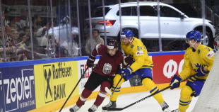 PČ: Latvja - Zviedrija 0:2