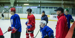FOTO: Latvijas U-20 izlase uzsāk treniņnometni pirms pasaules čempionāta Francijā 