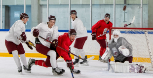 FOTO: Latvijas U-20 valstsvienība turpina gatavoties pasaules čempionātam