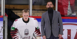 FOTO: Latvija U-18 - Kazahstāna U-18 1:0