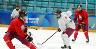 FOTO: Latvijas trīs pret trīs izlase aizvada treniņu Dienvidkorejā!