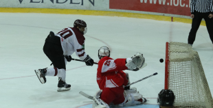 FOTO: Latvija U18 - Dānija U18 