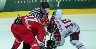 FOTO: Latvija - Baltkrievija 2:3