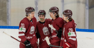 FOTO: Latvijas U20 izlase - Zemgale/LLU 5:3