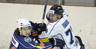 Virslīga: Pārdaugava - HK Kurbads 3:10