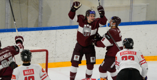 Latvijas nacionālā izlase vēlreiz uzvar Austriju