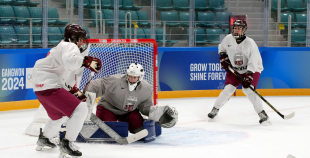 FOTO: Latvijas trīs pret trīs izlase aizvada treniņu Dienvidkorejā!