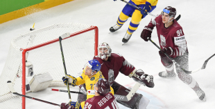 FOTO: Latvija -  Zviedrija (2:3)