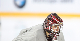 FOTO: Latvijas U-18 izlase "Arēna Rīga" aizvada treniņu pirms pasaules čempionāta 
