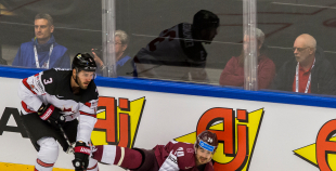 FOTO: Latvija - Kanāda (1:2 pag.)