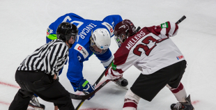 FOTO: Latvija - Slovēnija 2:1