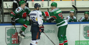 Virslīga: HK Liepāja - HK Kurbads 2:6 