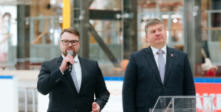 “Akropoles” ledus arēnā prezentētas Latvijas hokeja izlases jaunās formas