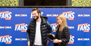 Latvijas izlases hokejisti un treneri tiekas ar līdzjutējiem!